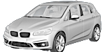 BMW F45 C1104 Fault Code